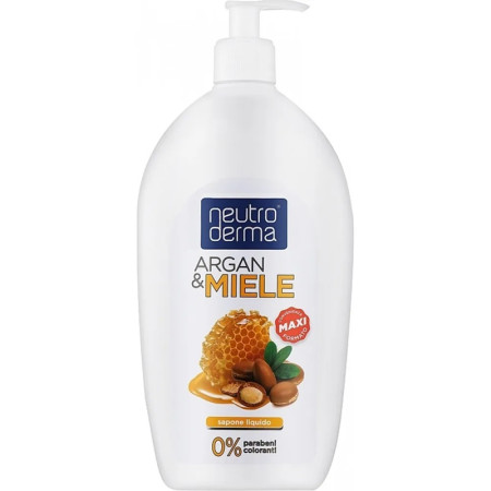 Жидкое мыло Neutro Derma Аргановое масло и мед 8033993194151 1000 мл