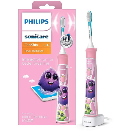 Детская электрическая зубная щетка Philips SoniСare For Kids HX6352-42