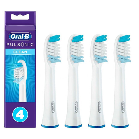 Насадка к электрической зубной щетке Braun Oral-B PulsoniС Сlean SR32С-4 4 шт белая