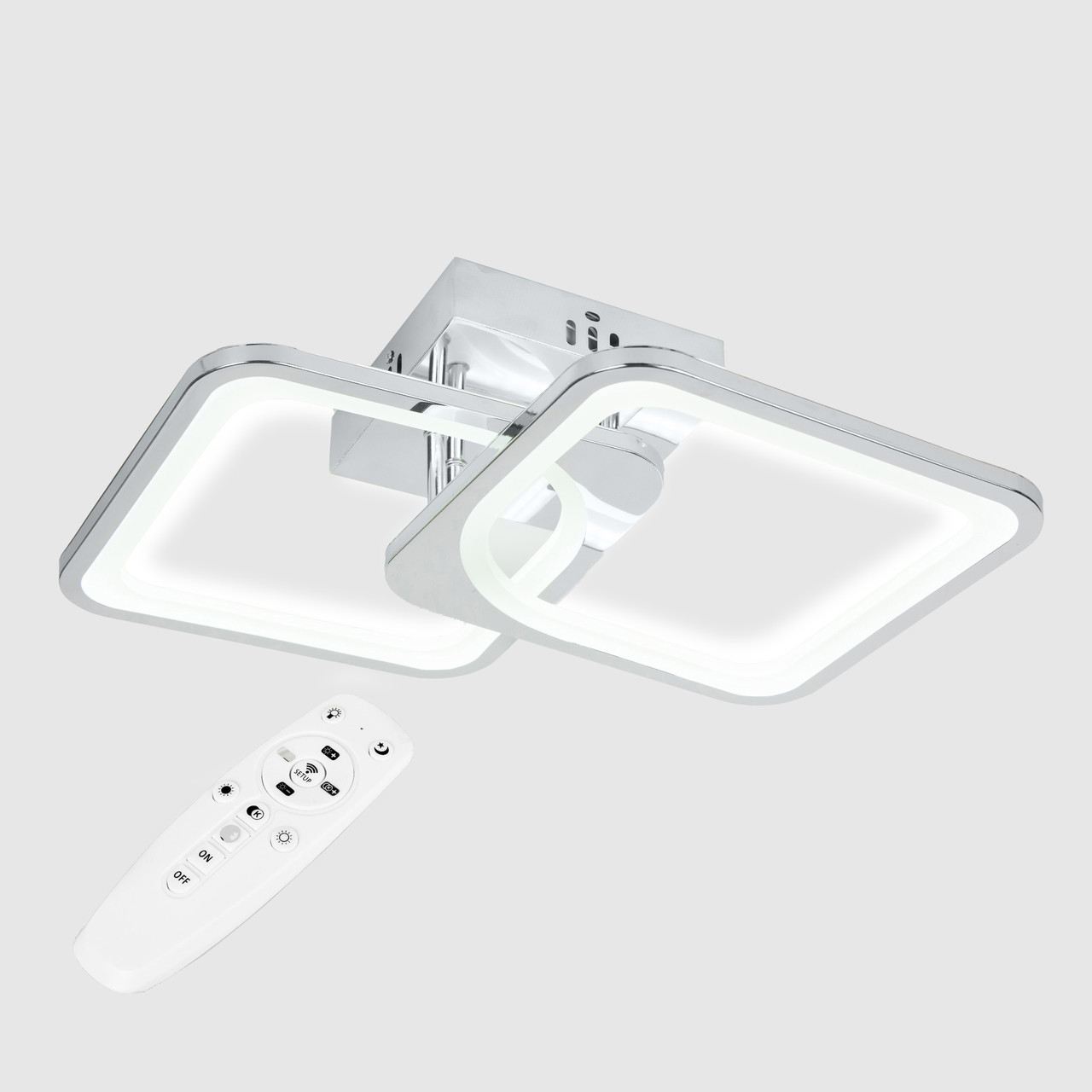 Потолочная LED люстра, светильник светодиодный Sunlight 8036/2 СR