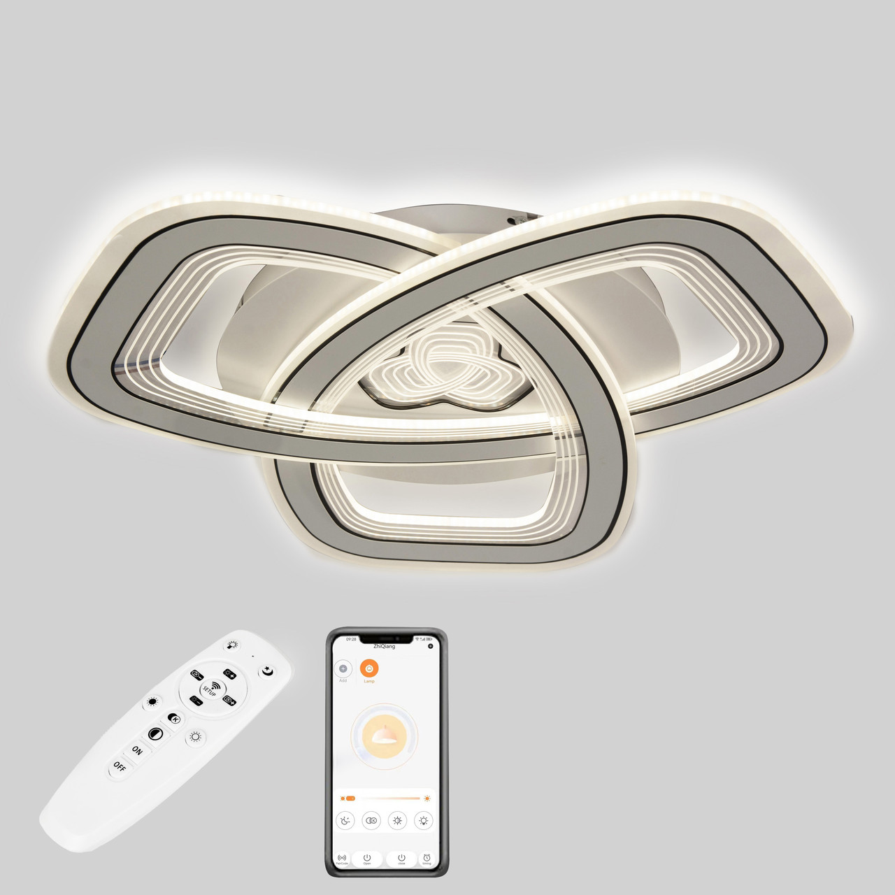Потолочная LED люстра, светильник светодиодный Sunlight 6078/500