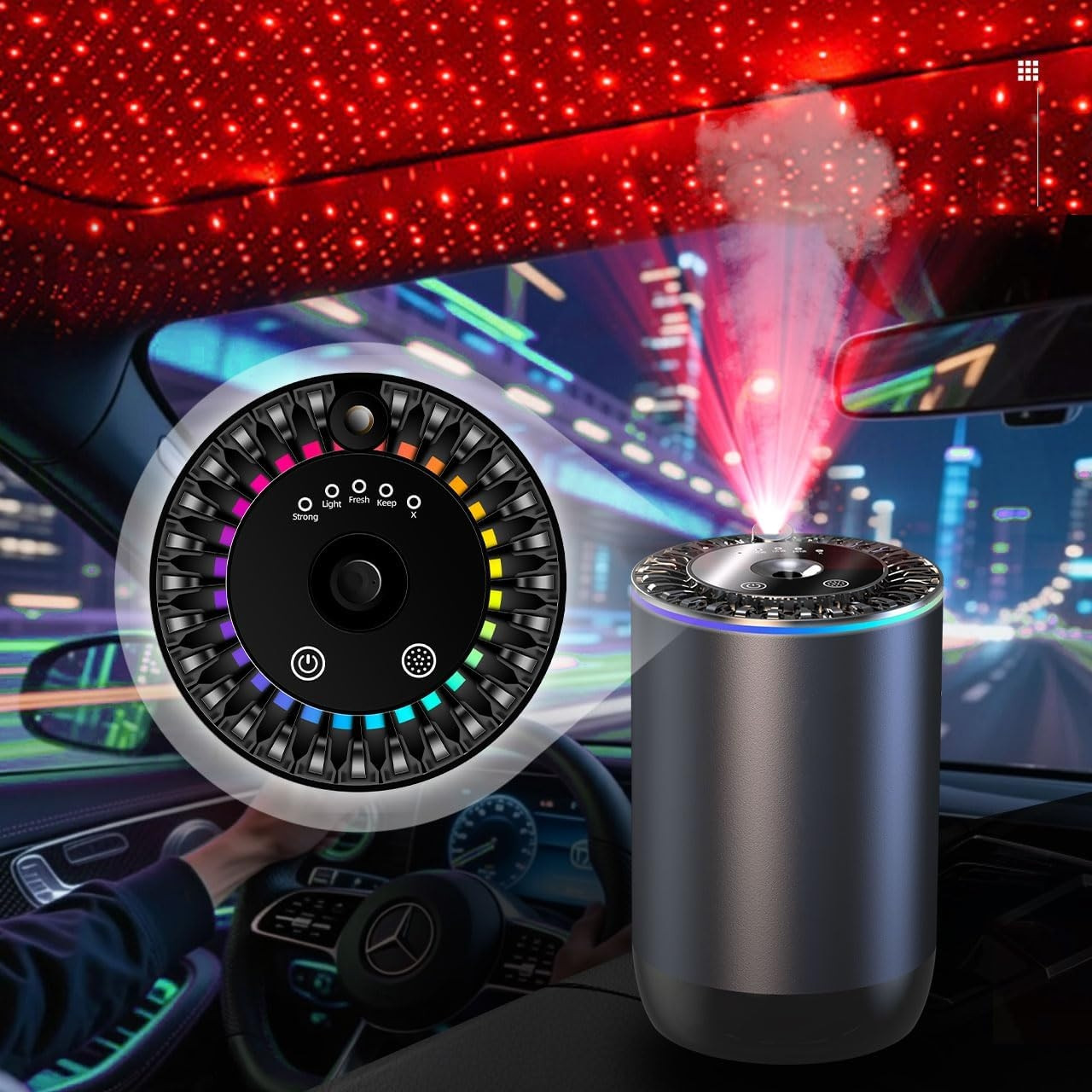 Ароматизатор в машину Car Fragrance L4Pro, автомобильный освежитель воздуха - аромадифузор в машину