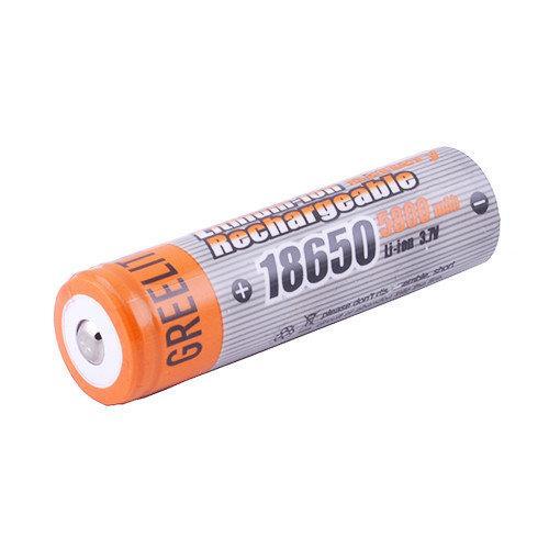 Аккумулятор GreeLite Li-ion 18650 3.7V (5800 mAh) литиевая аккумуляторная батарейка | акб 18650 для вейпа