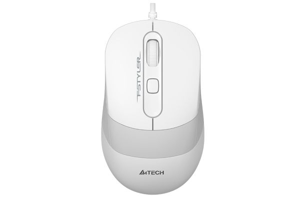 Мышь компьютерная проводная A4Tech Fstyler FM10 White белая
