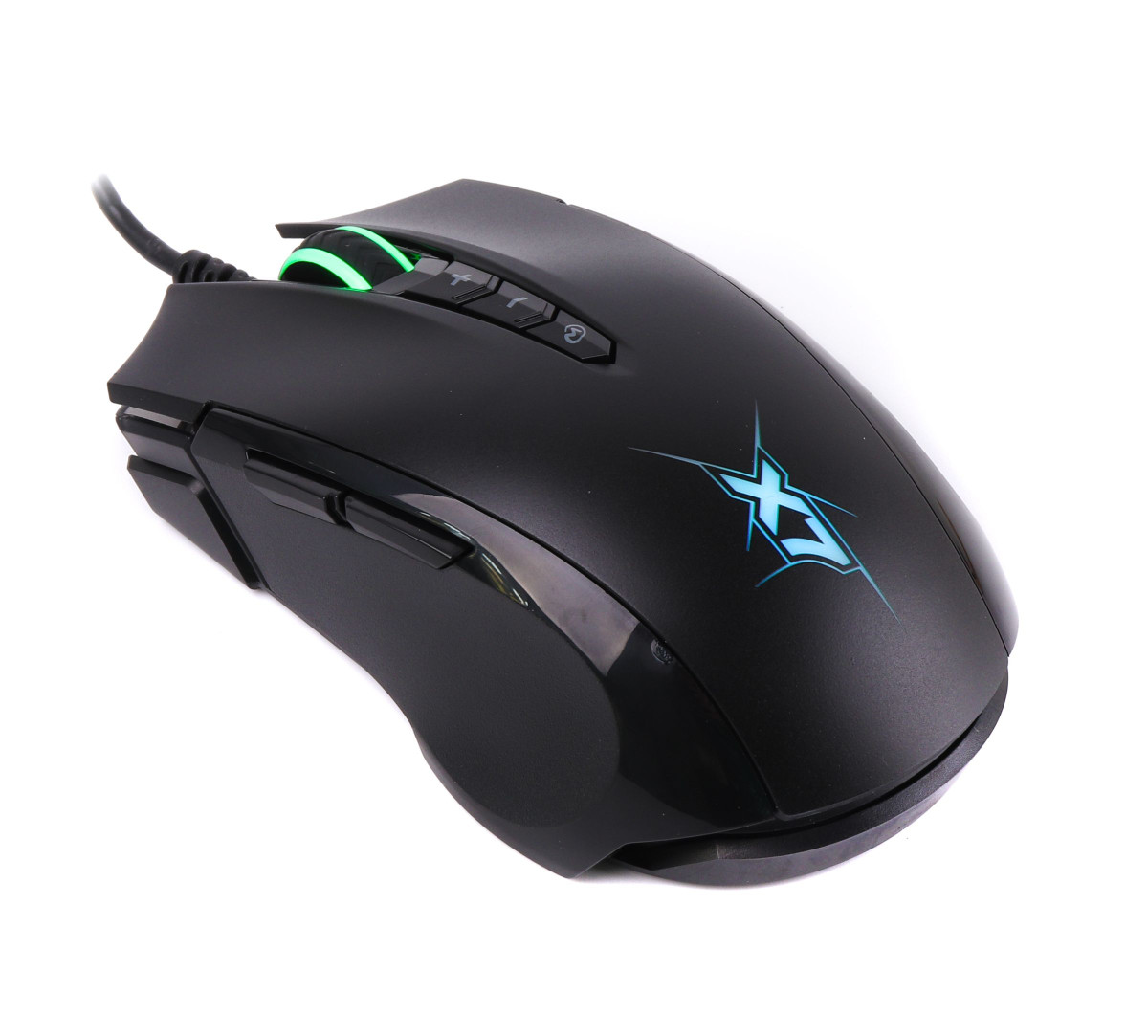 Мышь компьютерная проводная A4Tech X7 Oscar Neon X89 Black черная