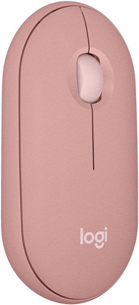 Мышь компьютерная безпроводная Logitech Pebble Mouse 2 M350s Tonal Rose L910-007014 розовая