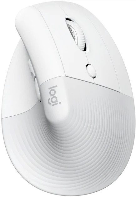 Мышь компьютерная безпроводная Logitech Lift for Business Off-White L910-006496 белая