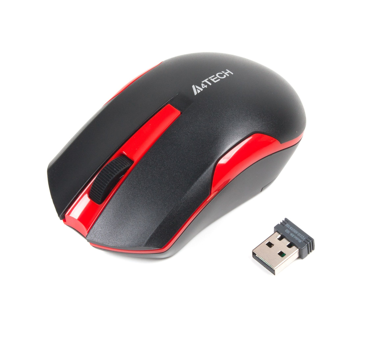 Мышь компьютерная безпроводная A4Tech G3-200N Red красная