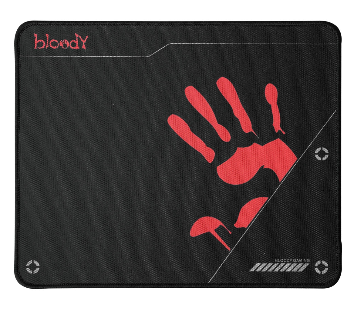Игровая поверхность для мыши и клавиатуры Bloody BP-50M(Black) 35х28 см черный