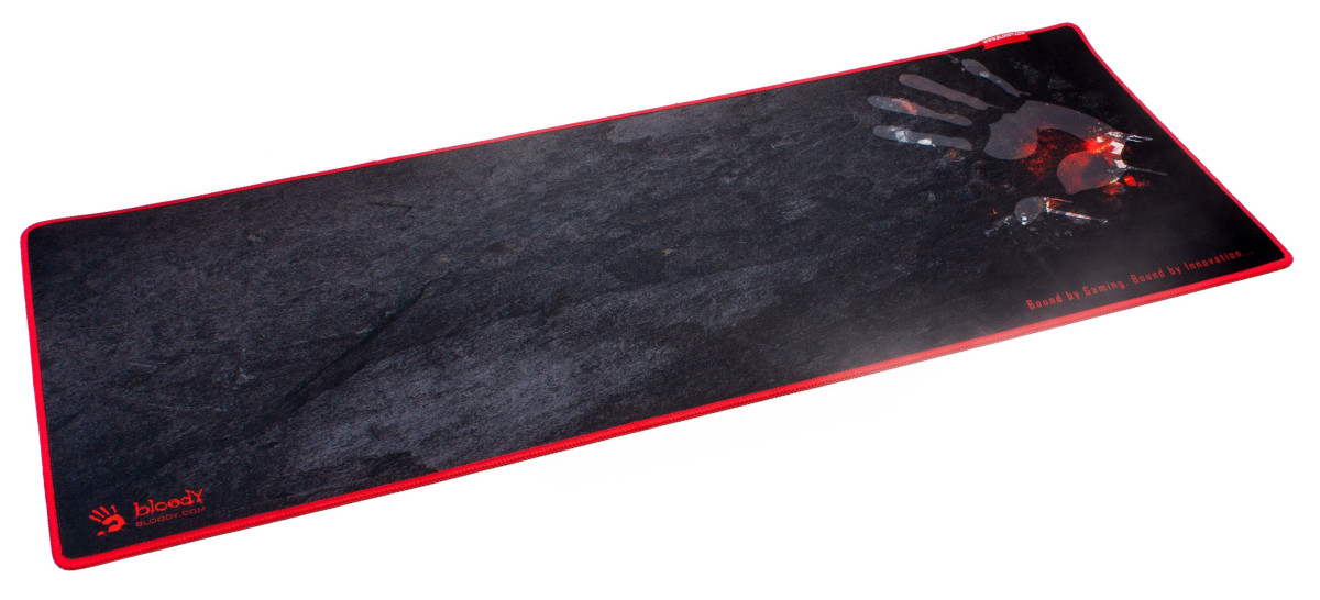 Игровая поверхность для мыши и клавиатуры Bloody B-088S 80х30 см черный