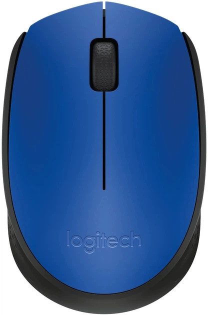 Мышь компьютерная безпроводная Logitech M171 Blue L910-004640 синяя