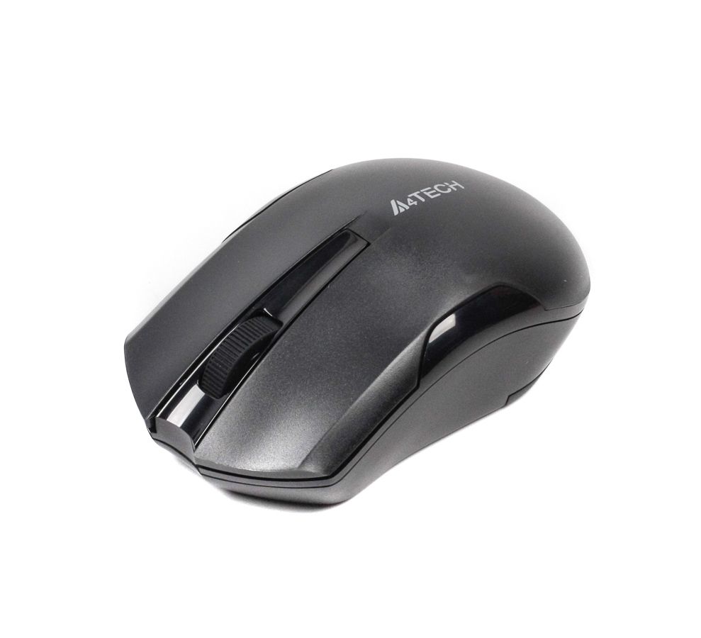 Мышь компьютерная безпроводная A4Tech G3-200N Black черная