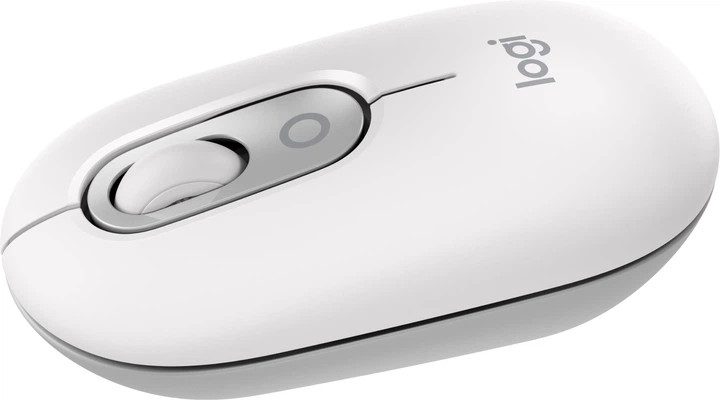 Мышь компьютерная безпроводная Logitech POP Mouse Off-White L910-007411 белая