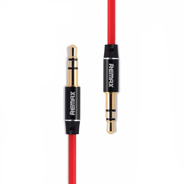 Audio кабель AUX RM-L200 3.5 miniJack male to male 2.0 м red Remax 320103 Audio кабель AUX RM-L200 3.5 miniJack male to male 2.0 м red Remax 320103