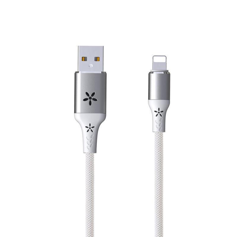 Кабель USB Lightning EL Luminous Sound-Activated Remax RC-133i-White Кабель USB Lightning EL Luminous Sound-Activated Remax RC-133i-White