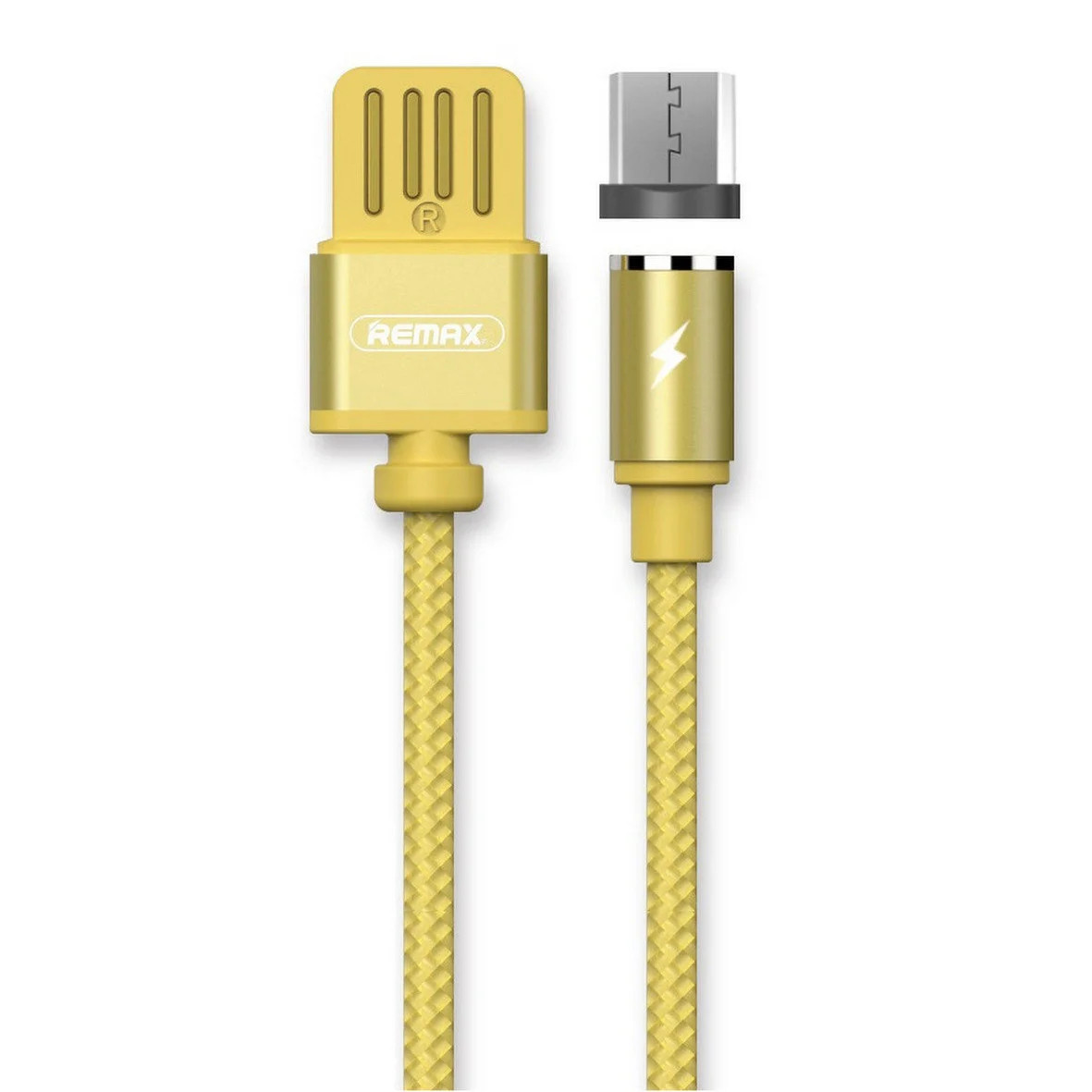 Кабель micro USB 1 м Gravity золотистый Remax RC-095m Кабель micro USB 1 м Gravity золотистый Remax RC-095m