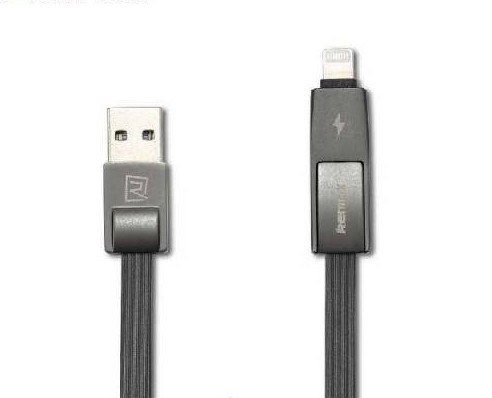 MicroUSB кабель 2-in-1 Combo Strive black 1 м Remax 302901 MicroUSB кабель 2-in-1 Combo Strive black 1 м Remax 302901