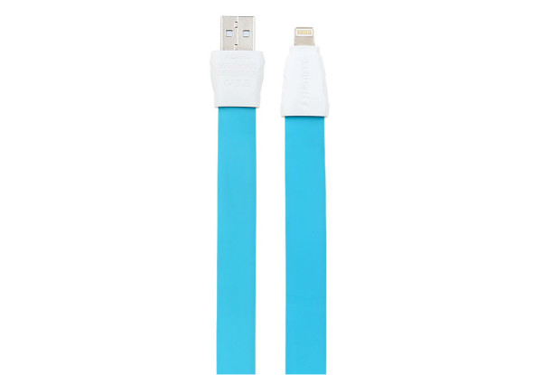 Lightning кабель Flat Full Speed II RC-011i 1m blue Remax 301602 Lightning кабель Flat Full Speed II RC-011i 1m blue Remax 301602