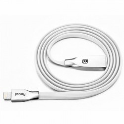 Lightning кабель Rapid RCL-B100, 1m white Recci CC300043 Lightning кабель Rapid RCL-B100, 1m white Recci CC300043