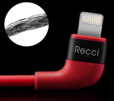 Lightning кабель Swift RCL-J100, 1m red Recci CC300064 Lightning кабель Swift RCL-J100, 1m red Recci CC300064
