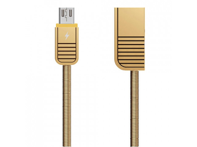 Кабель microUSB Linyo RC-088m 1m gold Remax 310063 Кабель microUSB Linyo RC-088m 1m gold Remax 310063