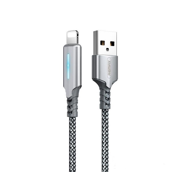 Кабель USB Remax Lightning Gonyu RC-123i-Silver 1 м серебристый Кабель USB Remax Lightning Gonyu RC-123i-Silver 1 м серебристый