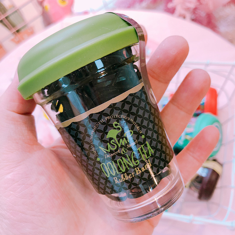 Набор резинок для волос Oolong tea 11695 130 шт 35 мм Набор резинок для волос Oolong tea 11695 130 шт 35 мм