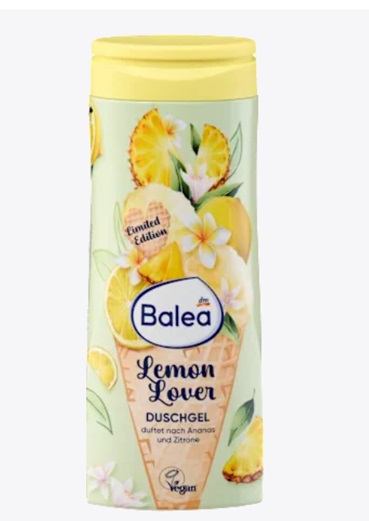 Крем-гель для душа Balea Cremedusche Lemon Lover Лимон 4066447941210 300 мл