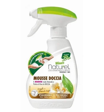 Мусс для душа гипоалергенный Winni's Naturel Mousse Doccia Vaniglia 8002295084347 250 мл