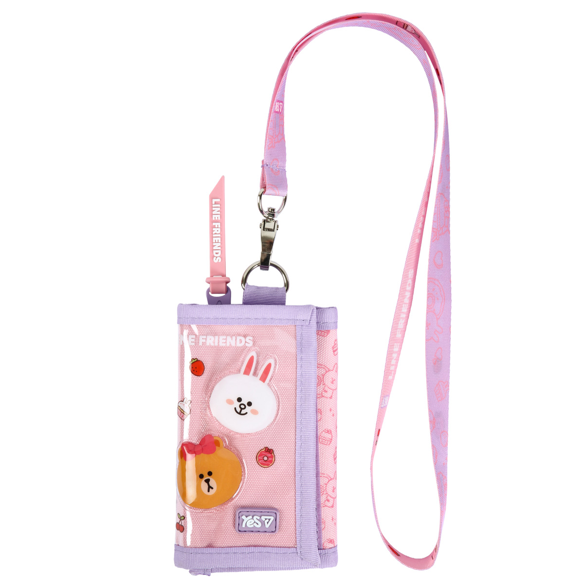 Кошелек детский YES W-1 Line Friends Always Together 533810 1х8.5х12.7 см