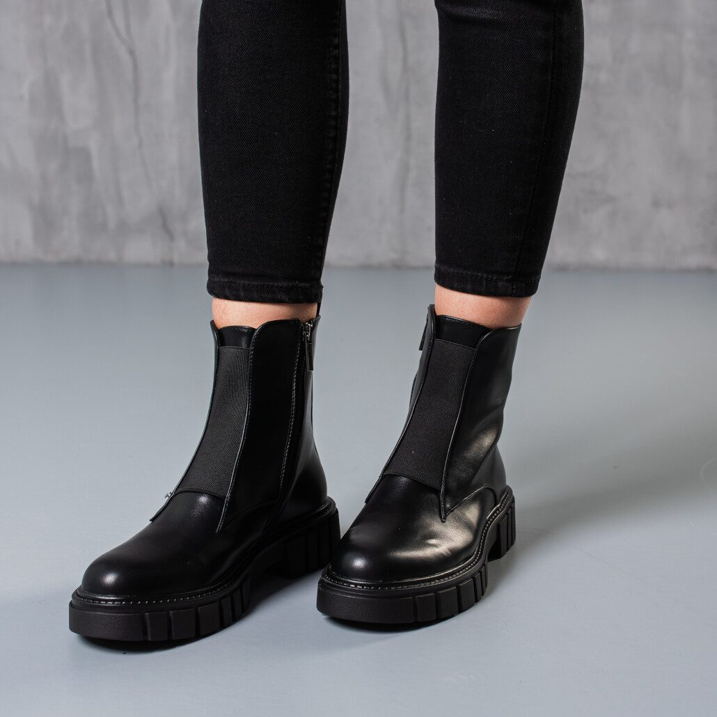Ботинки женские Fashion Code 3747 37 размер 24 см Черный