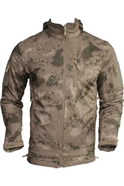 Куртка мужская тактическая Мультикам Combat Турция Софтшел Soft-Shell 8634 S койот