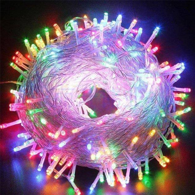 Гирлянда светодиодная от сети Y25-10M 19565 26 м 500 LED мультиколор Гирлянда светодиодная от сети Y25-10M 19565 26 м 500 LED мультиколор