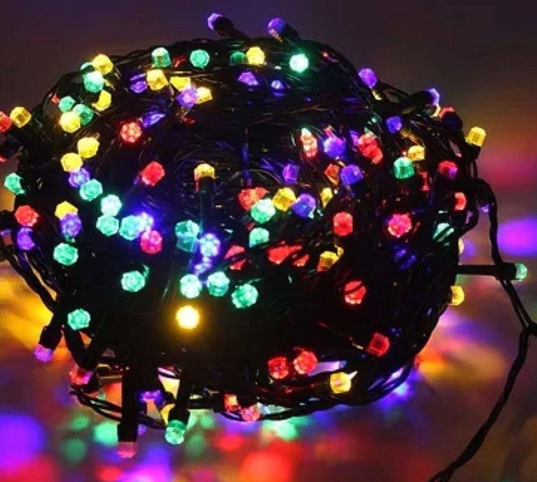 Гирлянда светодиодная от сети Y-039-2M 19641 12 м 200 LED мультиколор Гирлянда светодиодная от сети Y-039-2M 19641 12 м 200 LED мультиколор