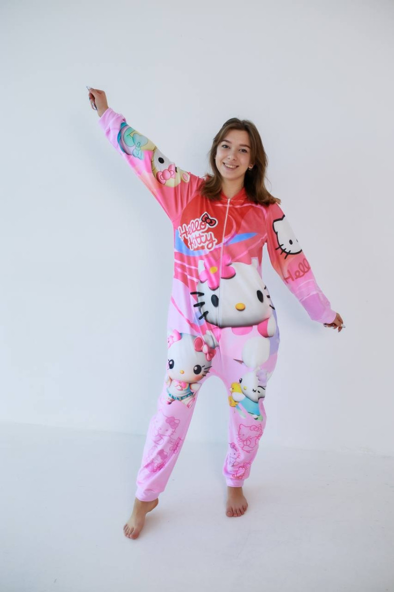 Кигуруми подростковое 3D Hello Kitty 32621 152 см