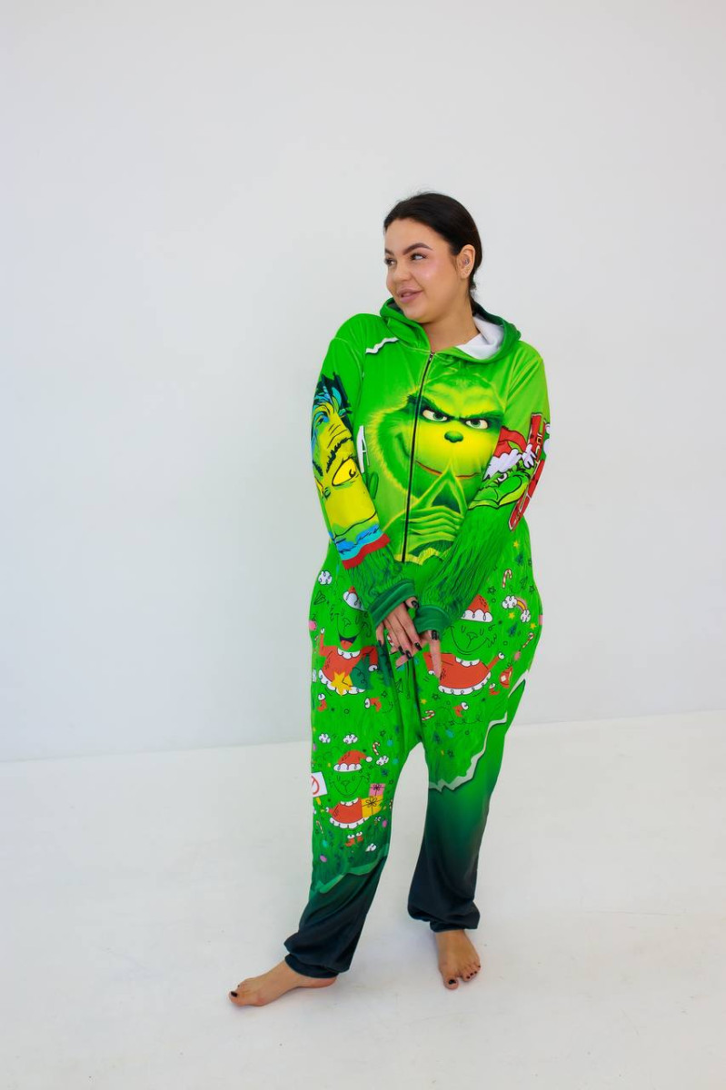 Кигуруми для взрослых Oversize 3D Гринч 3051_3_158 17000 158 см