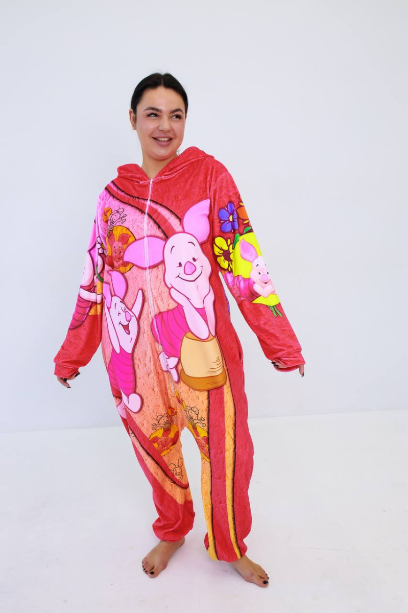 Кигуруми для взрослых Oversize 3D Пятачок 3056_3_158 17025 158 см