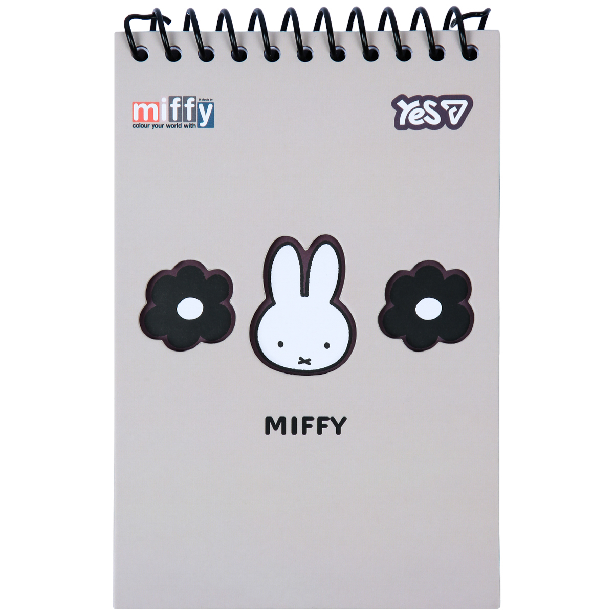 Блокнот с фигурной высечкой YES Miffy Flora 152250 60 листов
