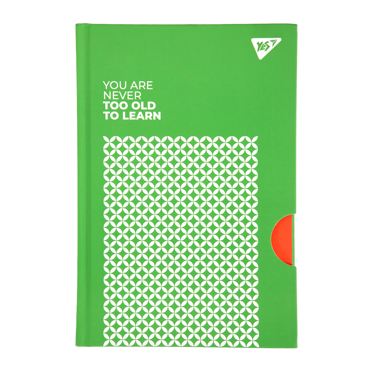 Блокнот для записей в клетку А5 YES 7 БЦ Success is built Green 152053 96 листов