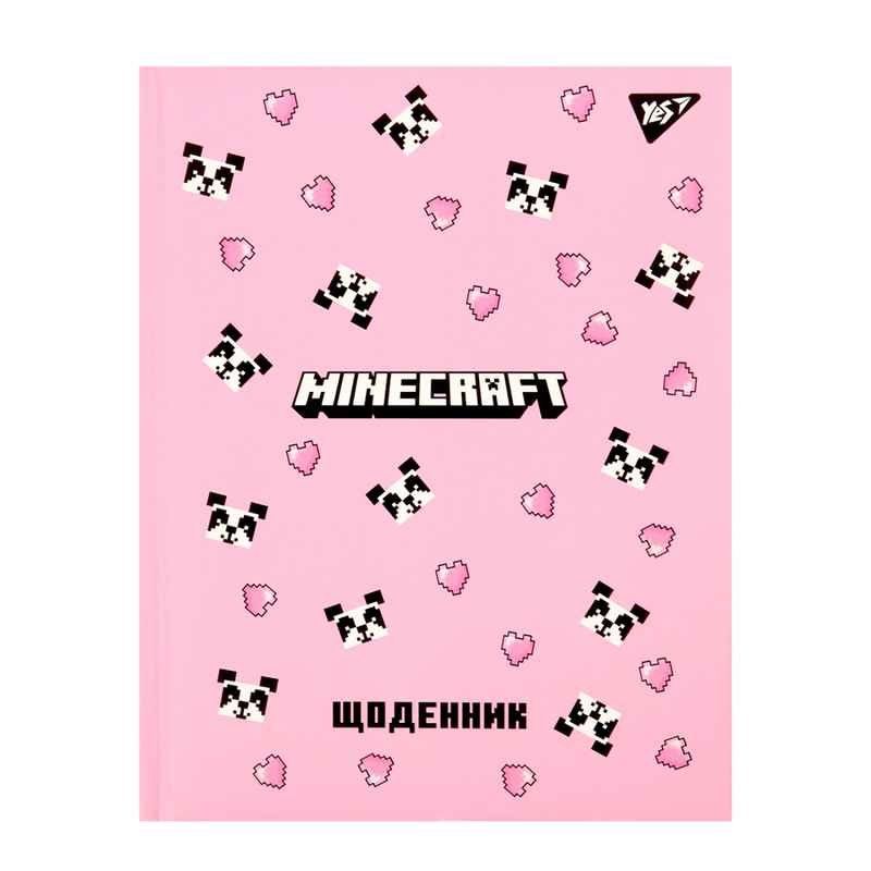 Дневник школьный твердый А5 YES Minecraft Spring 911658 40 листов