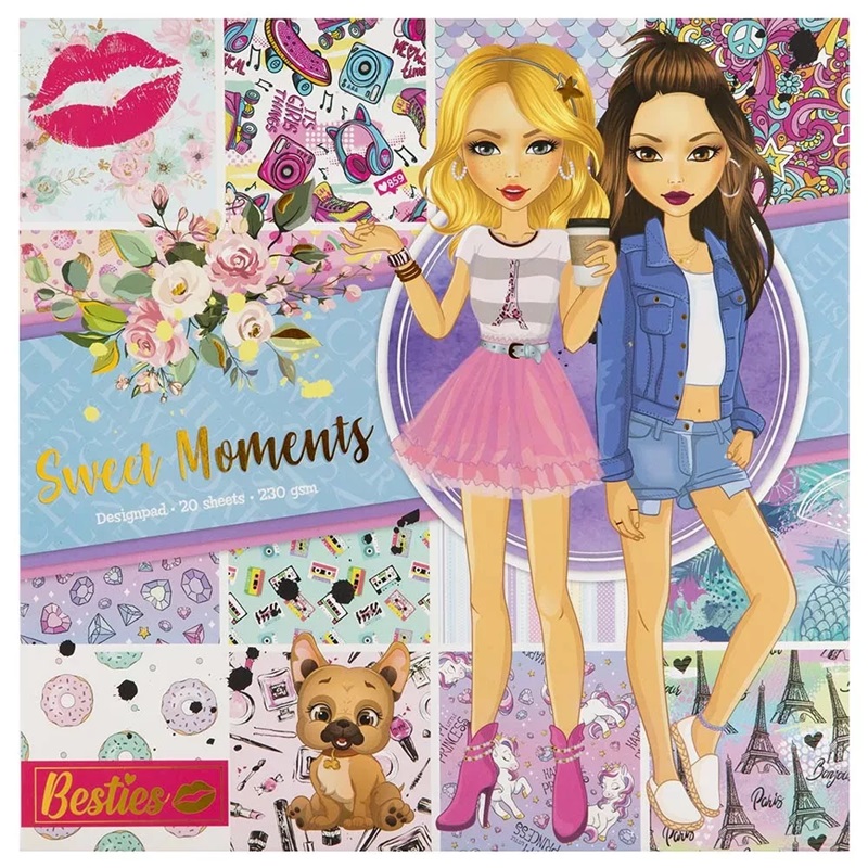 Блокнот для дизайна Besties Sweet Moments 961033