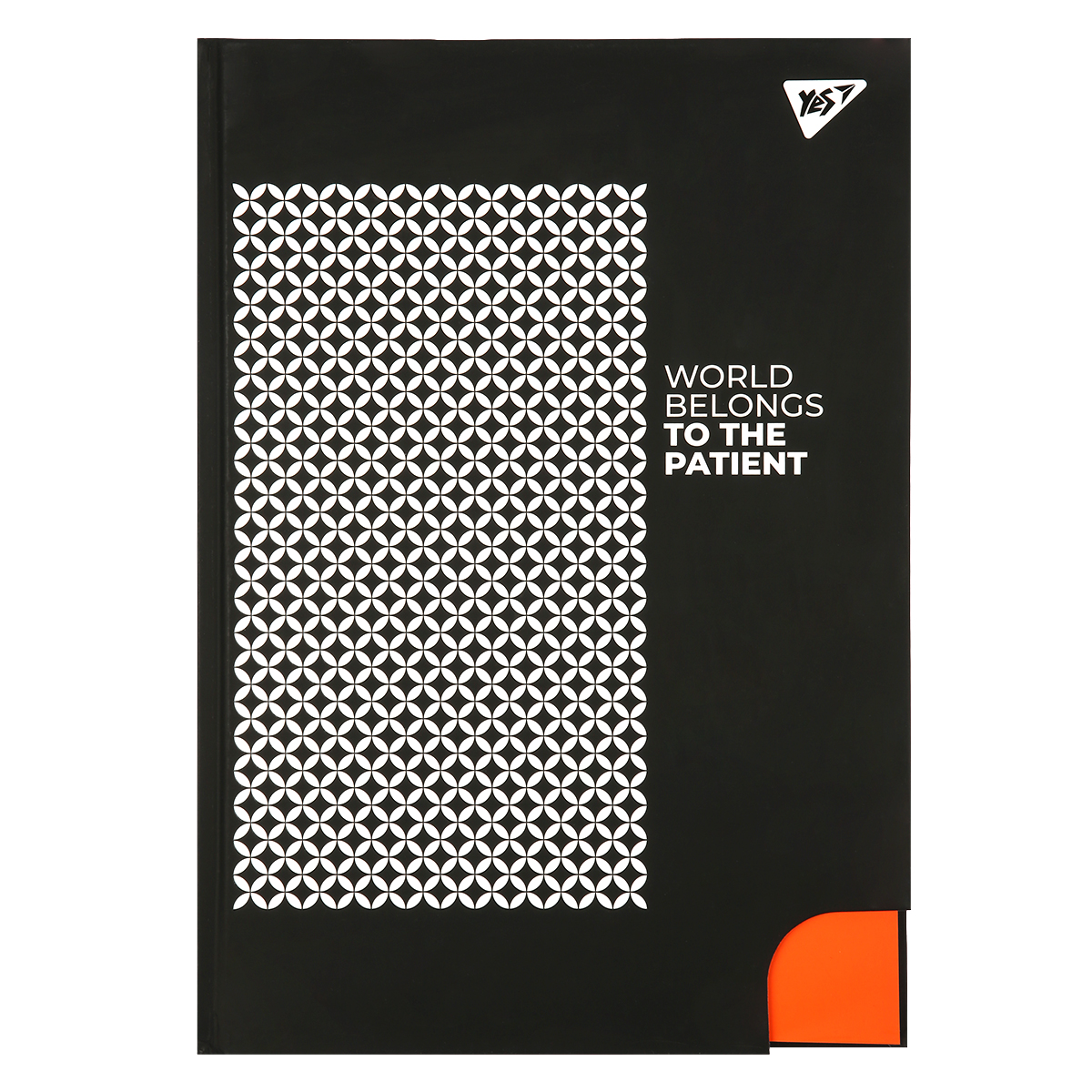 Блокнот для записей в клетку А4 YES 7 БЦ Success is built Black 152040 96 листов