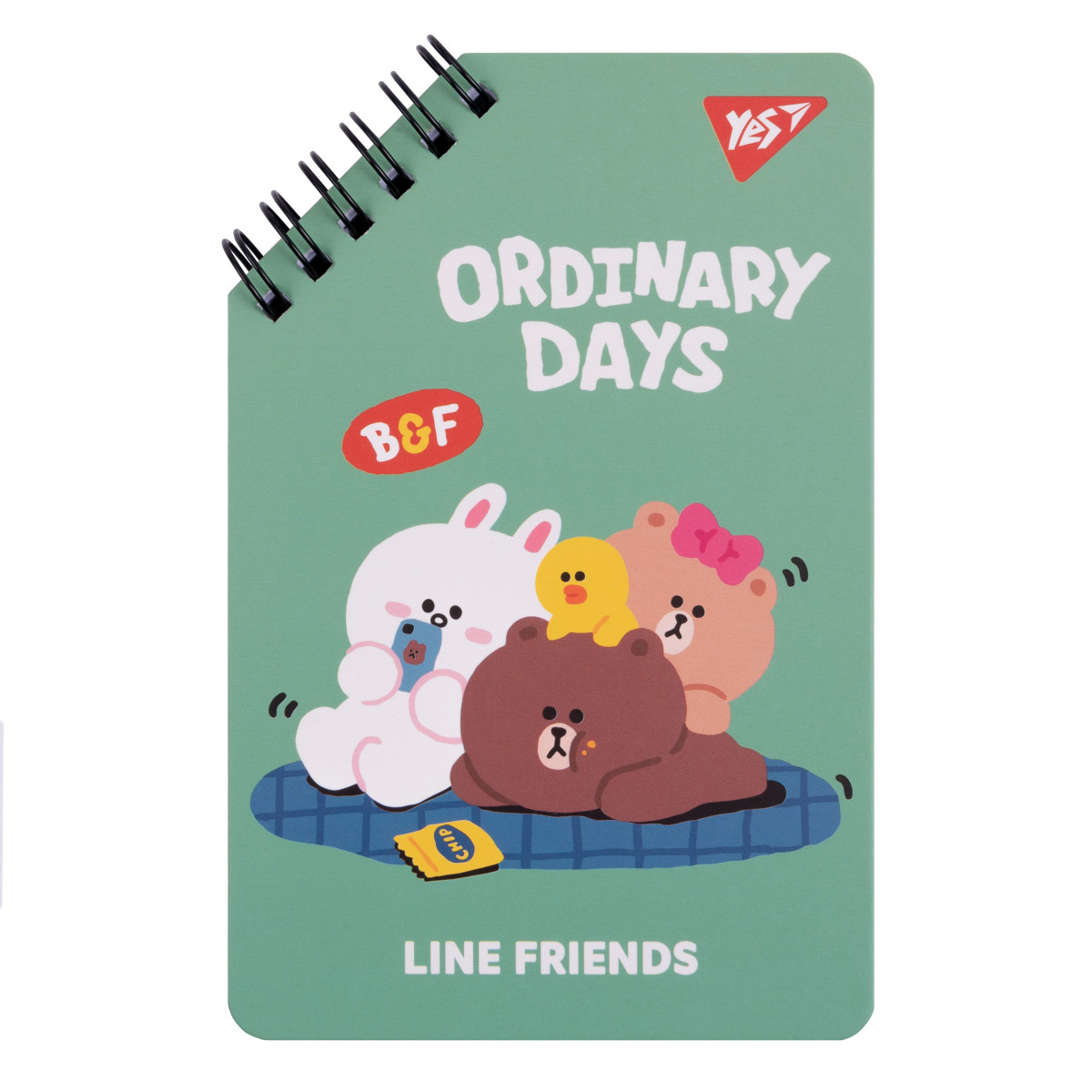 Блокнот YES Line Friends 151757 60 листов
