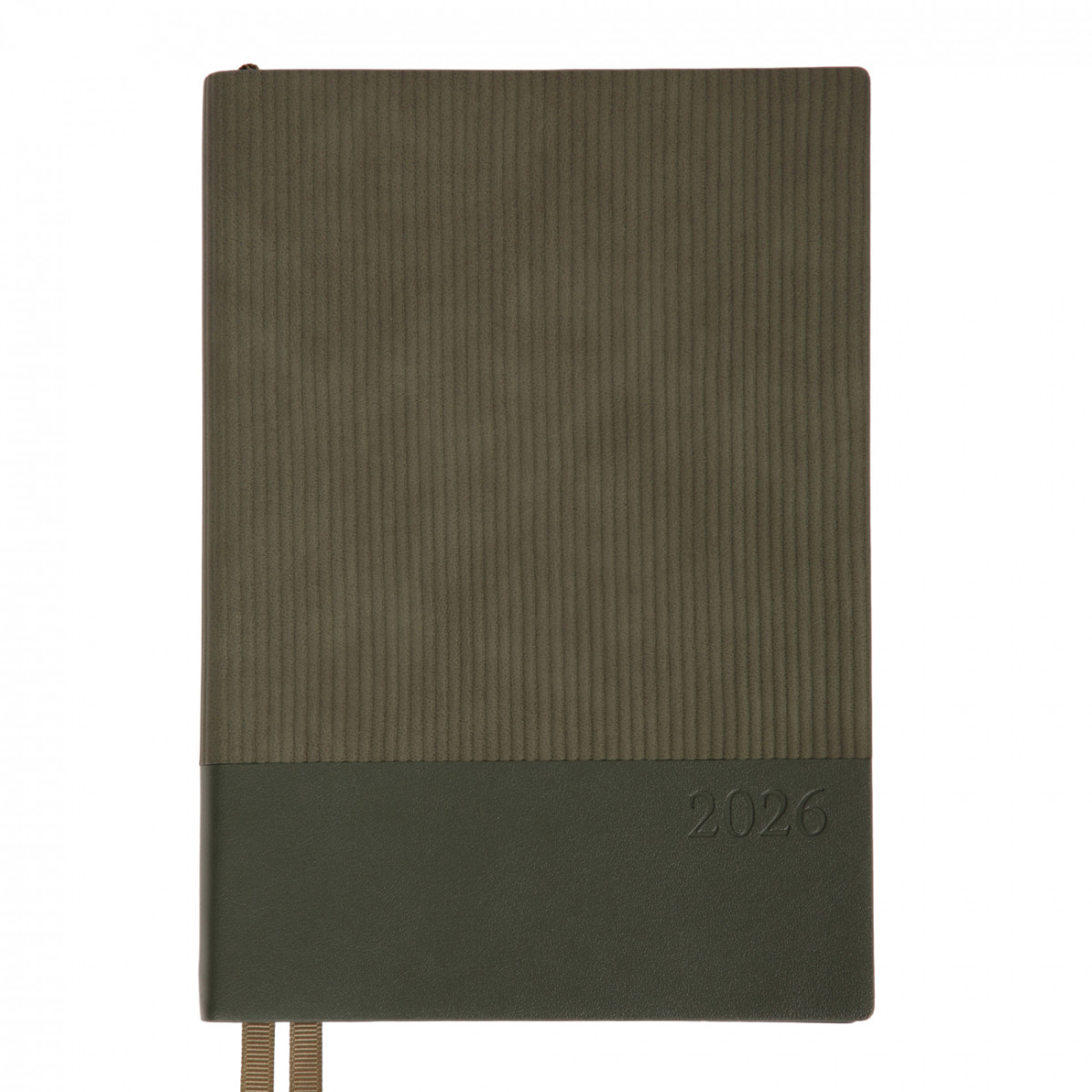 Деловой блокнот А5 Leo Planner Velvet 252637 368 листов темно-зеленый