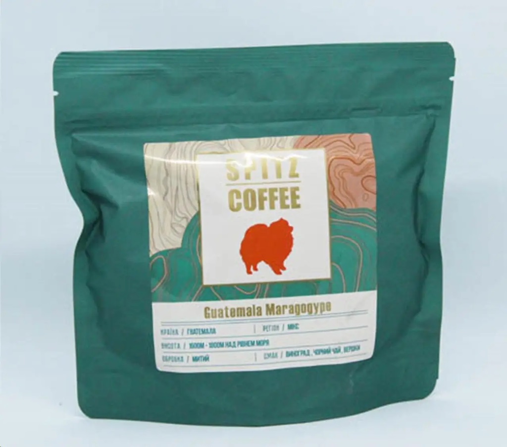 Кофе в зернах SPITZ COFFEE Гватемала К-473-3183 250 г