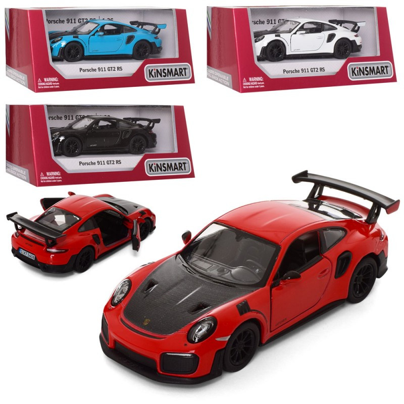 Машинка инертная Kinsmart Porsche KT-5408-W 12.5 см
