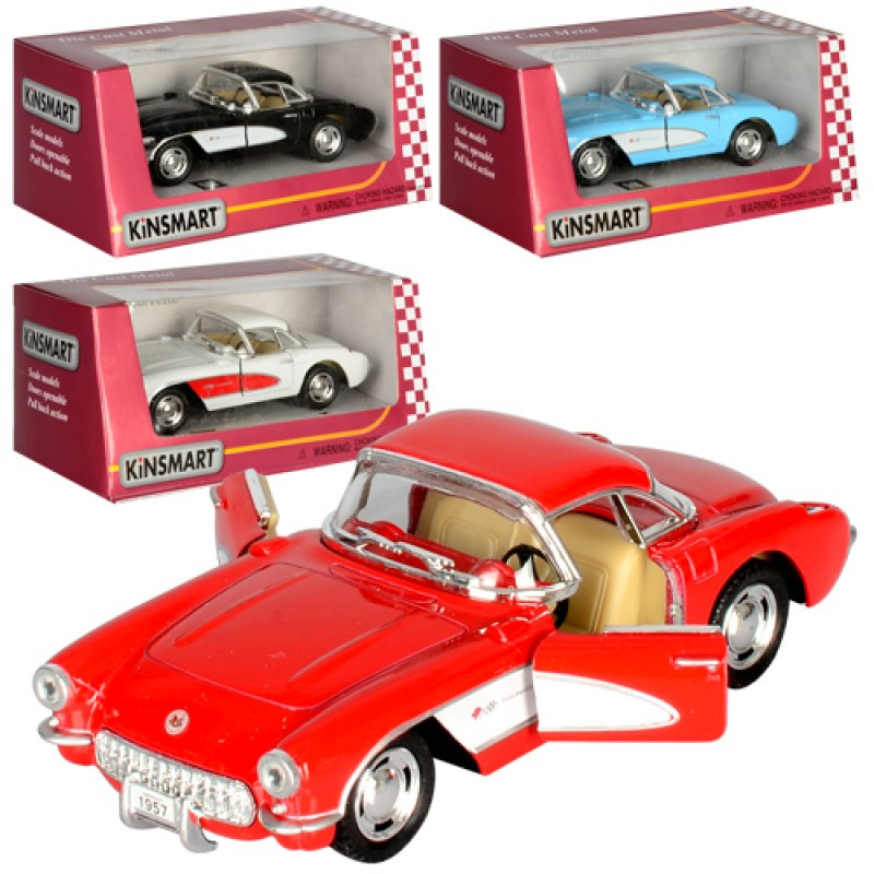 Машинка инертная Kinsmart Chevrolet Corvette KT5316W