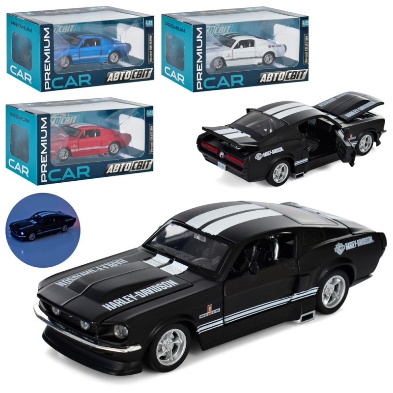 Машинка инертная Auto Mir Ford Mustang AP-1796 16 см