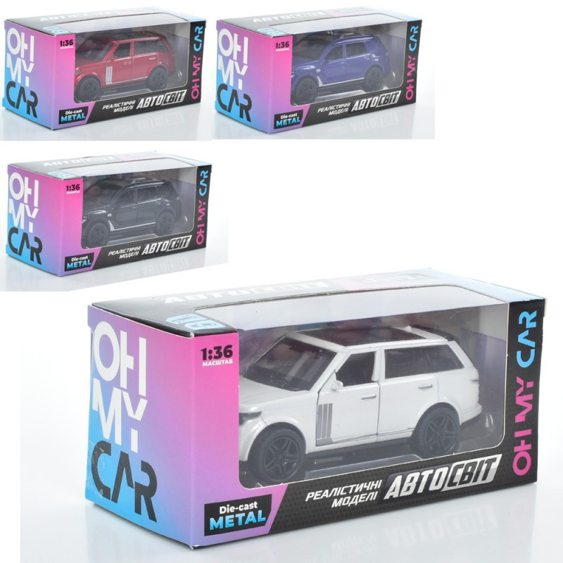 Джип инертный Auto Mir Range Rover AS-2965 11 см