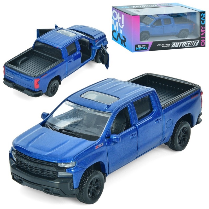 Машинка инертная Auto Mir Chevy Silverado Trail Boss AS-3021 13.5 см